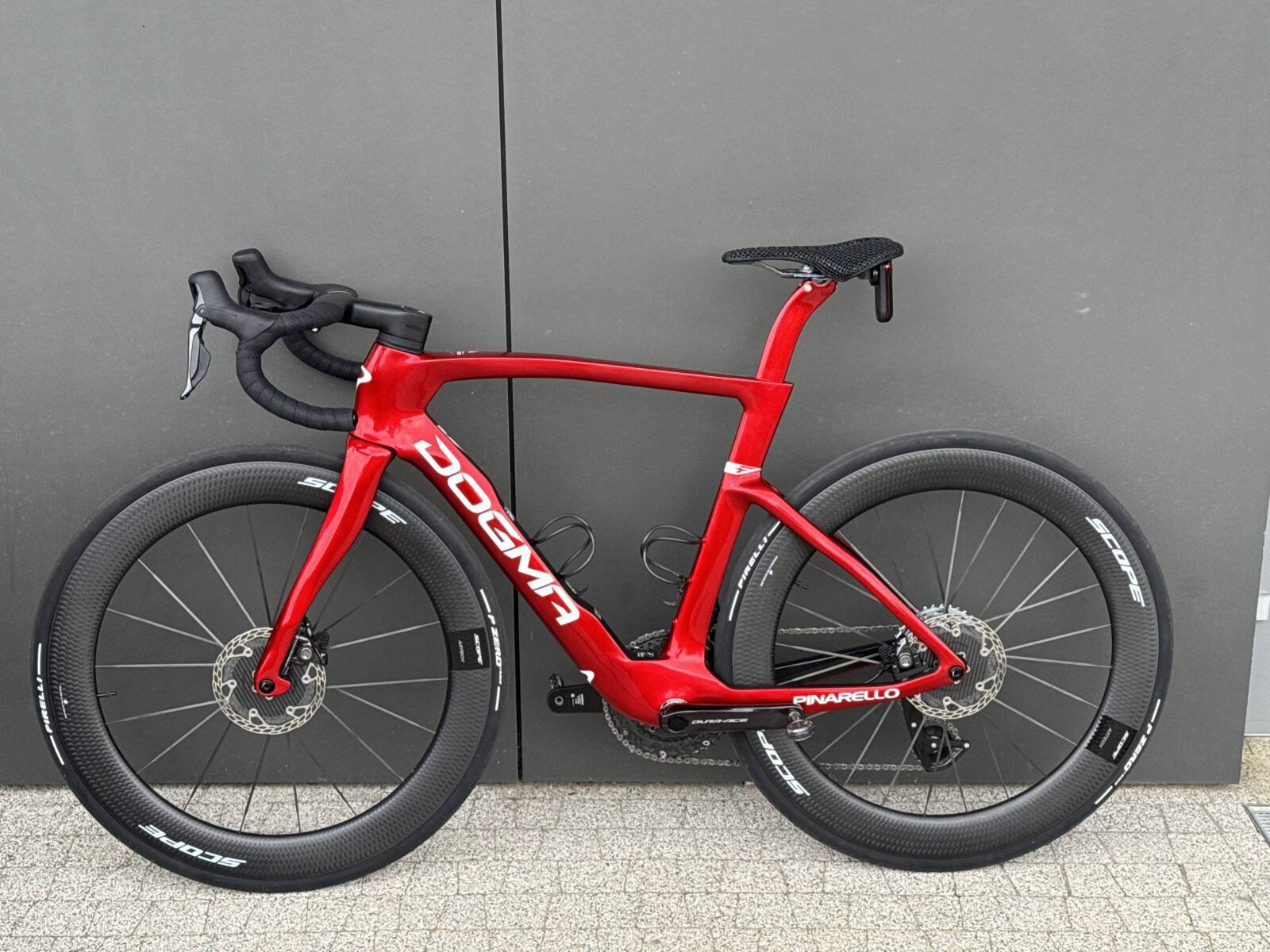 Pinarello Dogma F Starry Red 540 | Custom Test Bike - Image 8