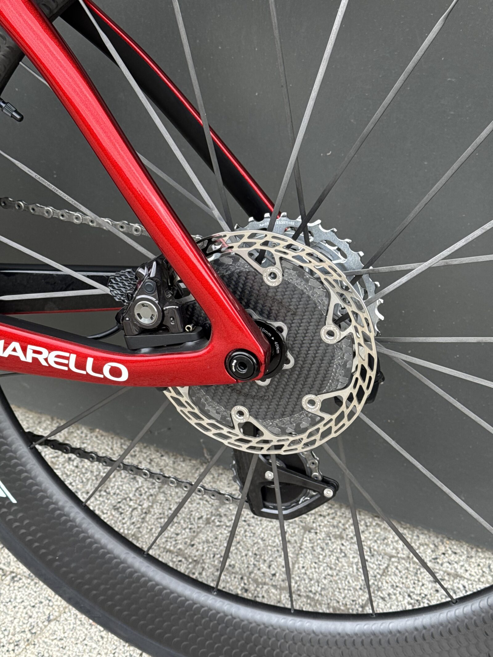 Pinarello Dogma F Starry Red 540 | Custom Test Bike - Image 10