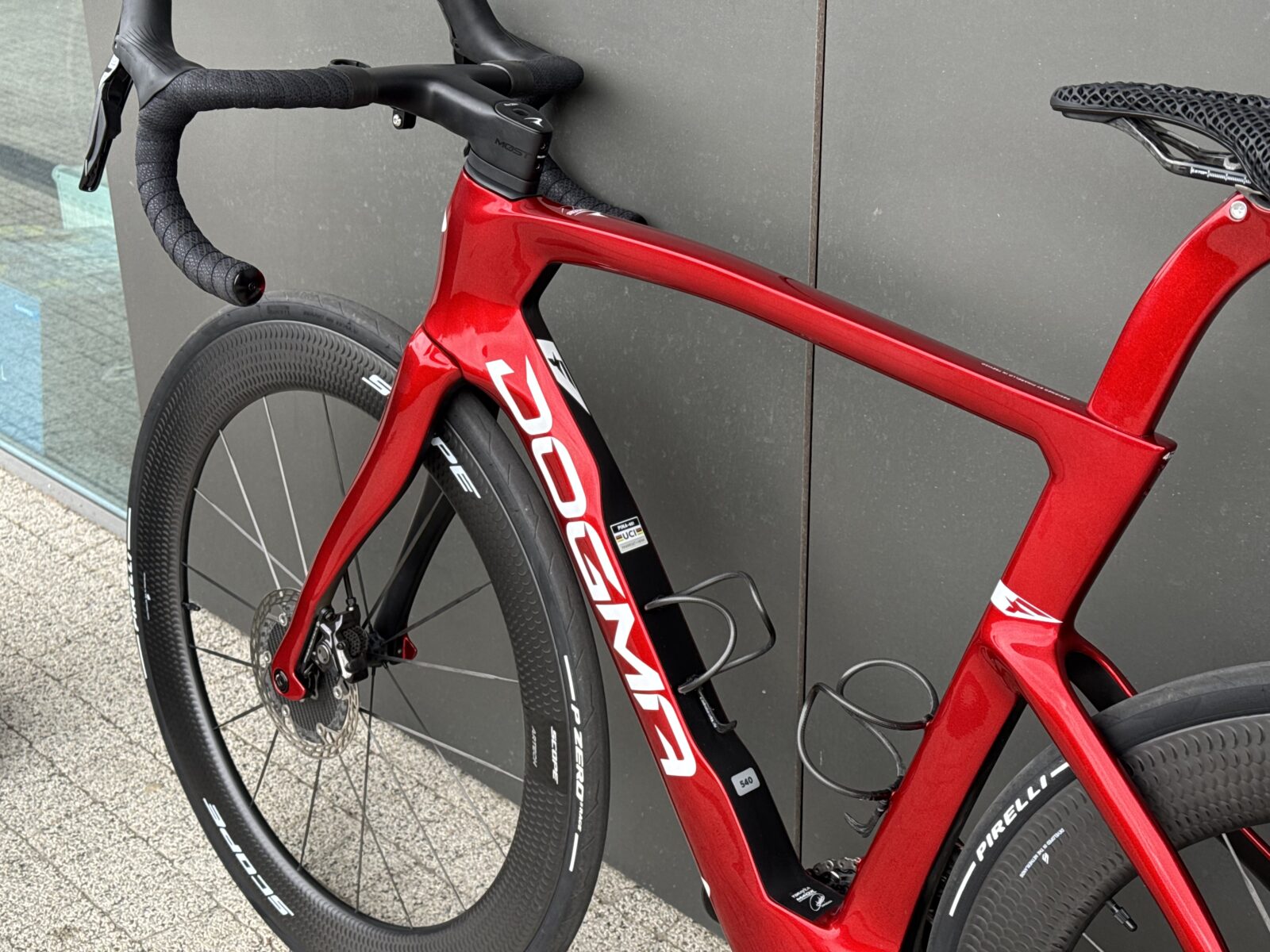 Pinarello Dogma F Starry Red 540 | Custom Test Bike - Image 12