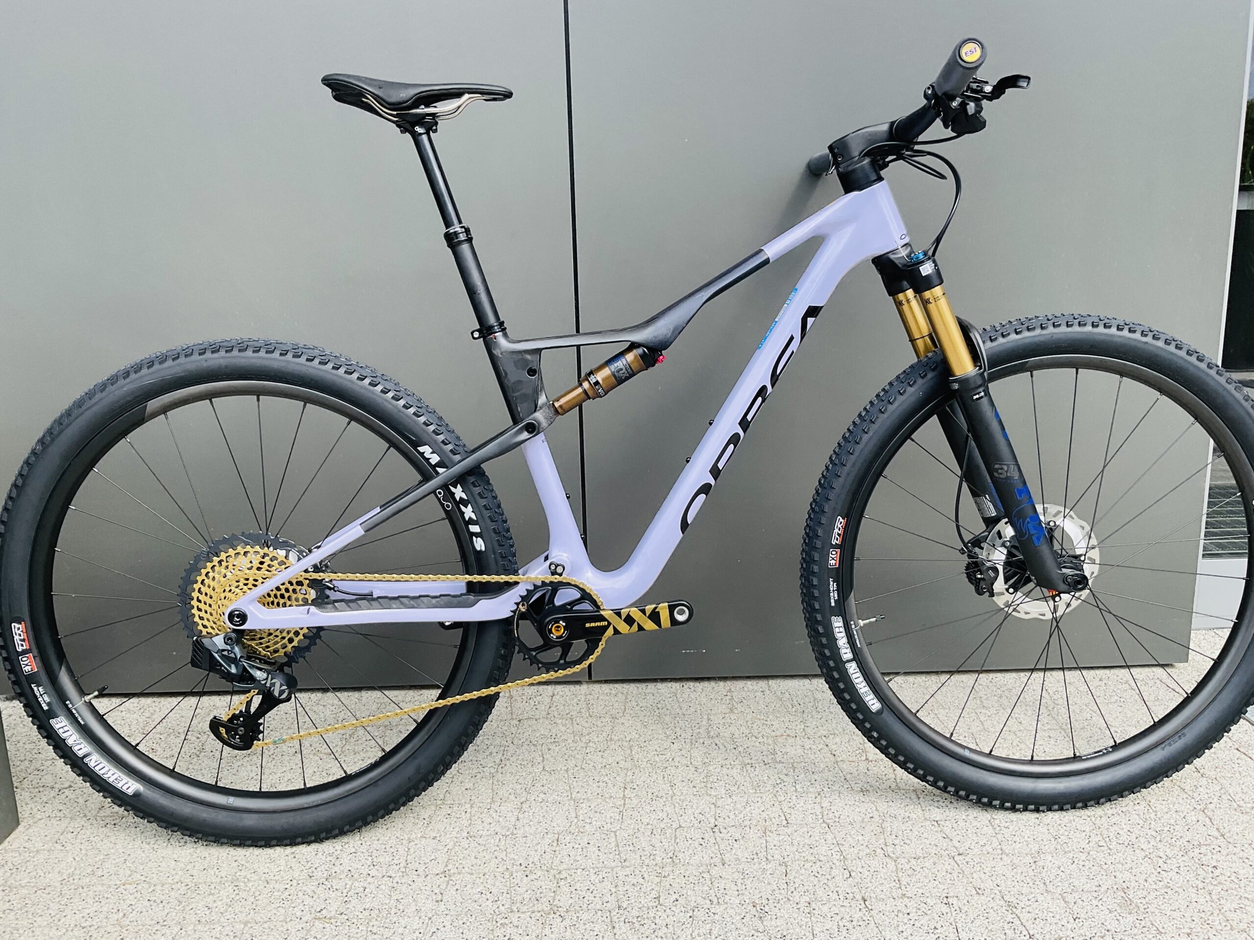 Orbea Oiz 2023 Custom Sram XX1 AXS Gold Lavendel XC