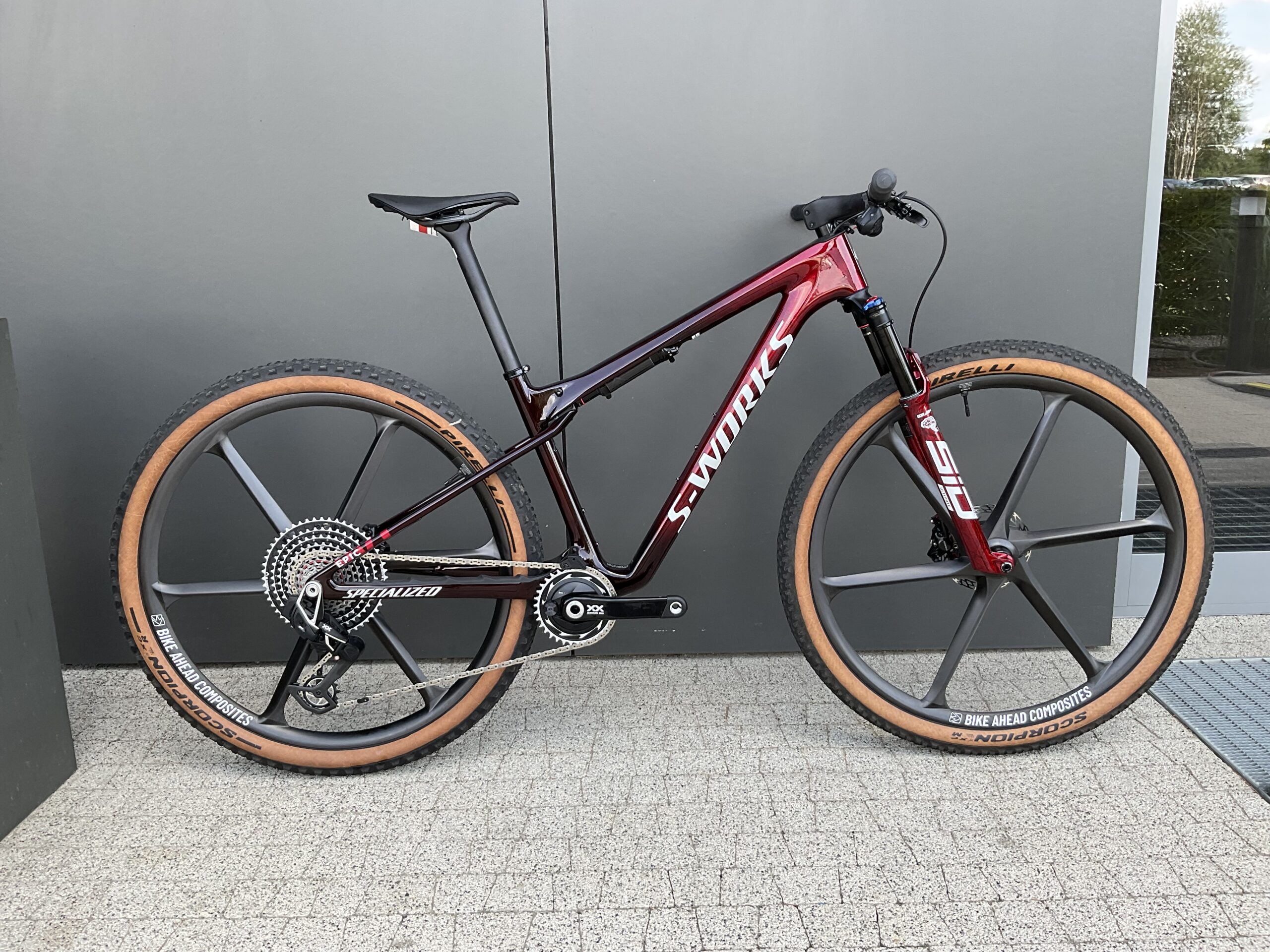 Specialized S-Works Epic 2023 WC Bike Ahead Sram XX SL