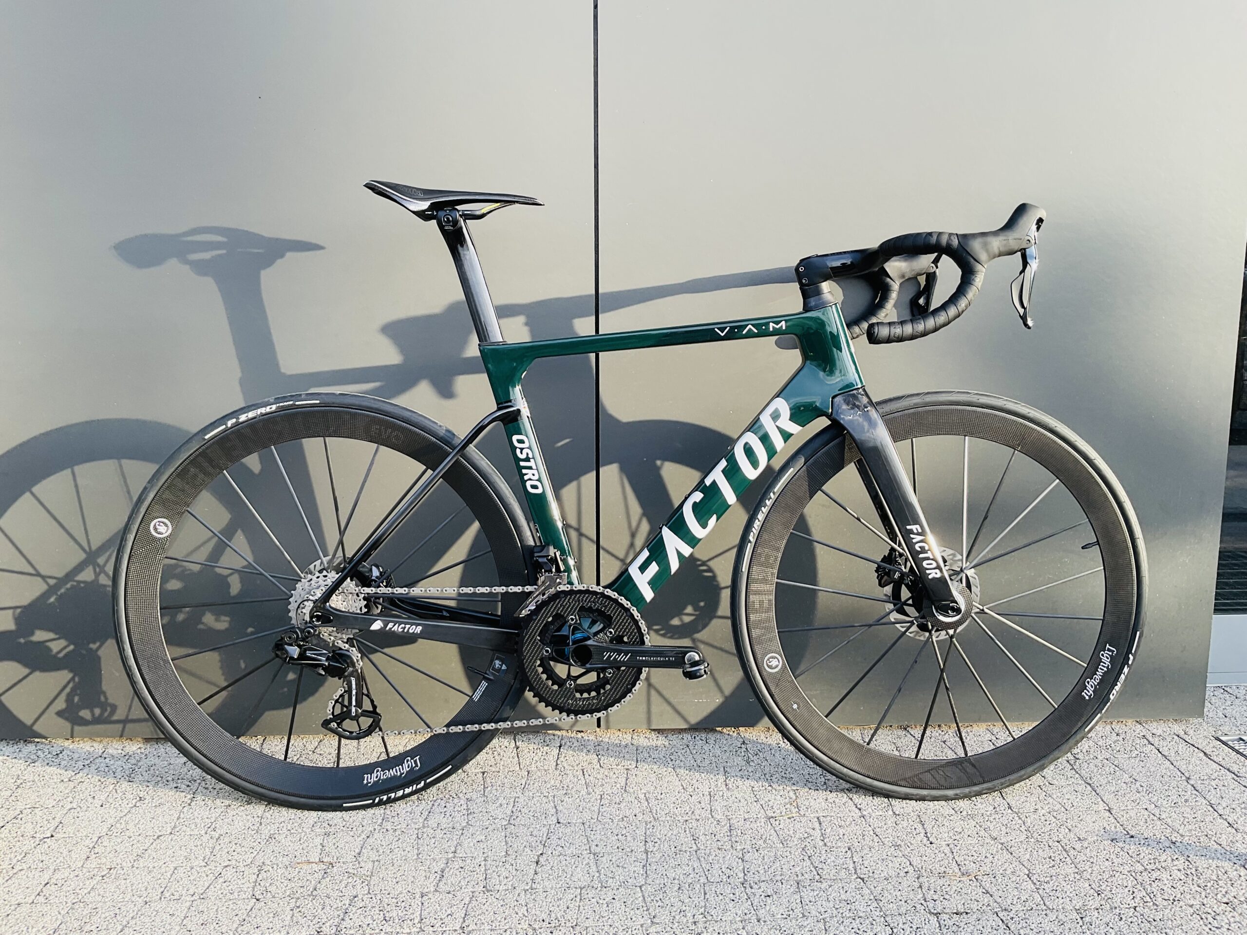 Factor Ostro VAM Racing Green Lightweight Dura Ace THM