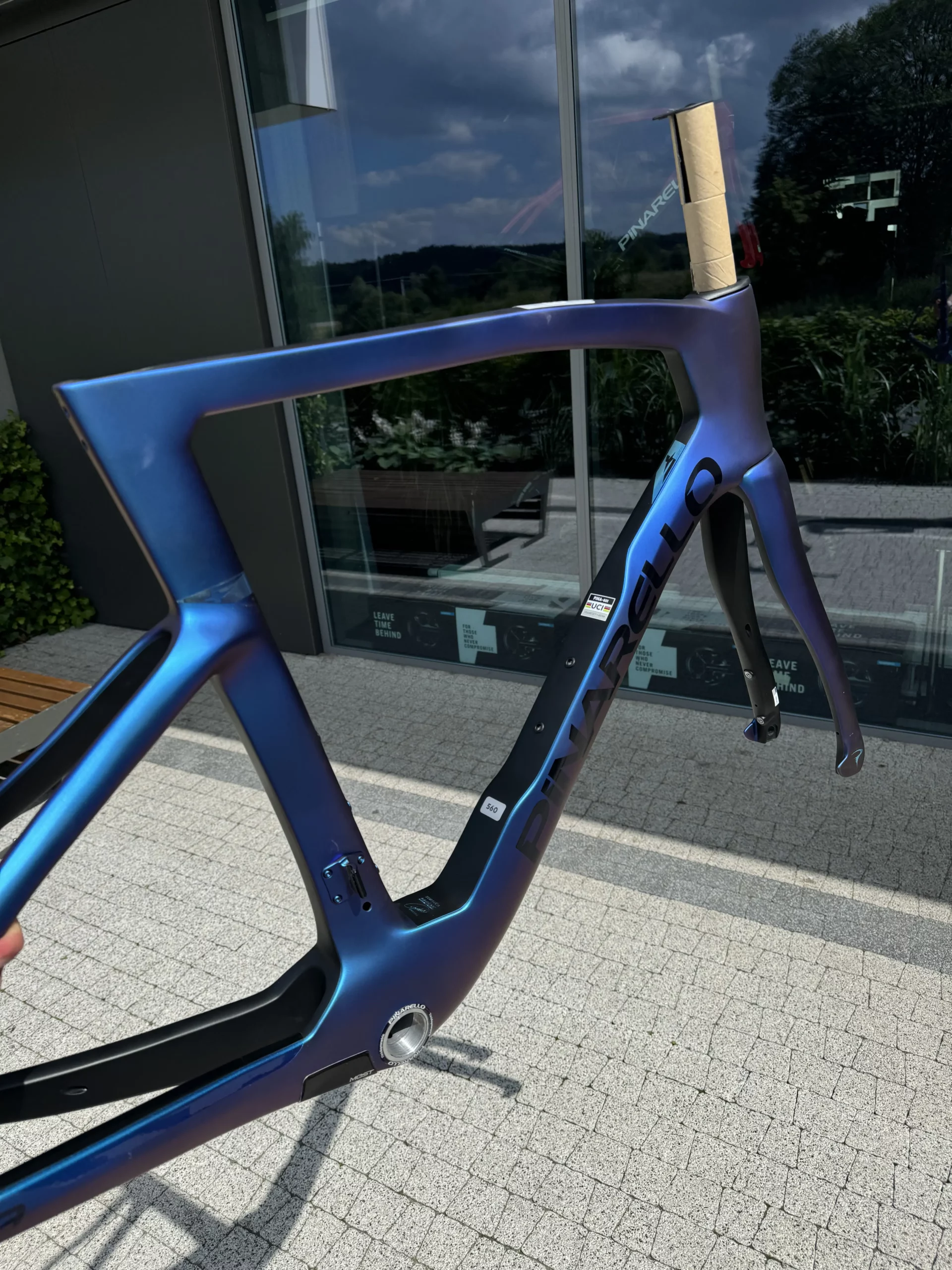 Rama NEW Pinarello Dogma F | Luxter Blue | Disc | 56 - obrazek 7
