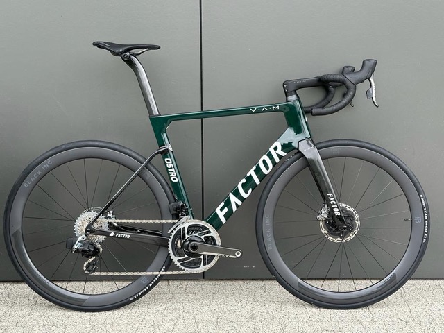 Factor OSTRO VAM Racing Green Sram Red AXS Disc Black INC - obrazek 9