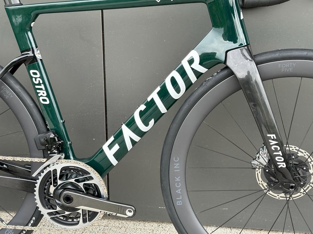 Factor OSTRO VAM Racing Green Sram Red AXS Disc Black INC - obrazek 2