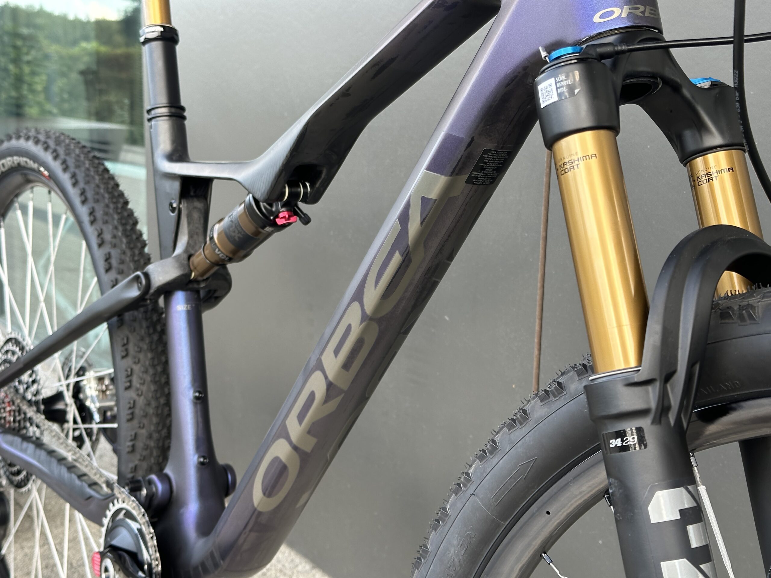 ORBEA OIZ TANZANITE SRAM XX DUKE BERD EXTRALITE - obrazek 6