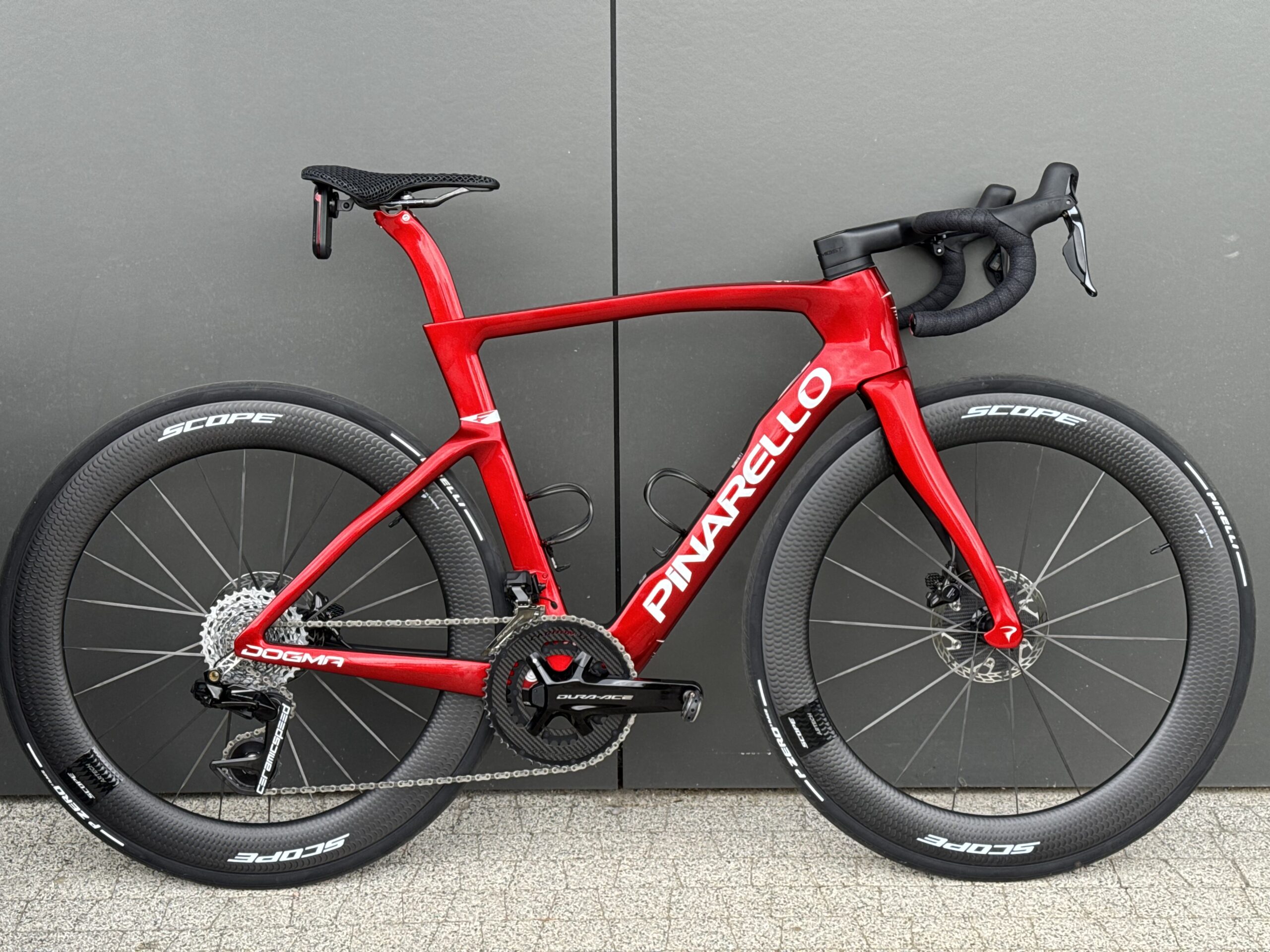 Pinarello Dogma F Starry Red 540 | Custom Test Bike