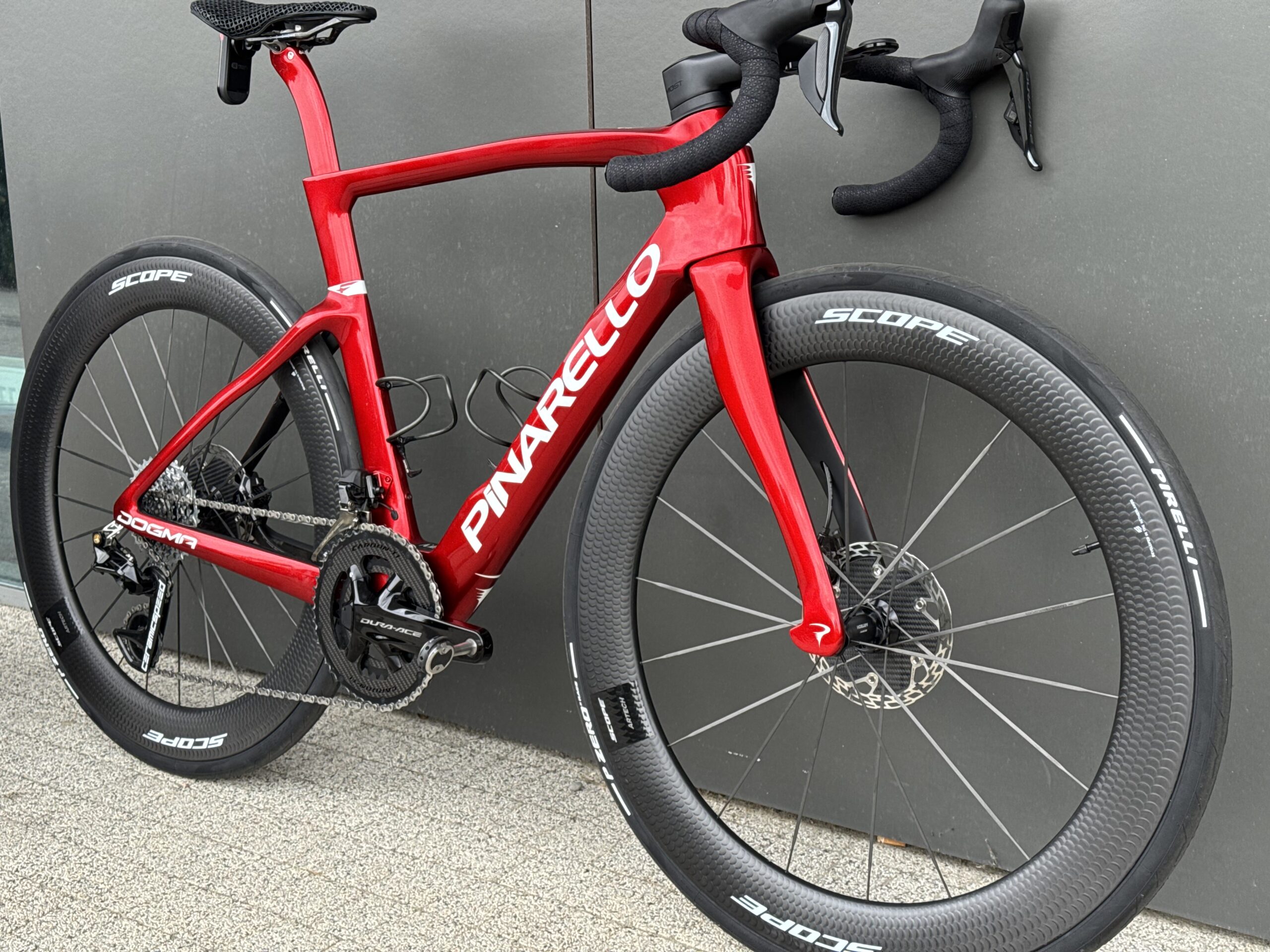Pinarello Dogma F Starry Red 540 | Custom Test Bike - obrazek 7