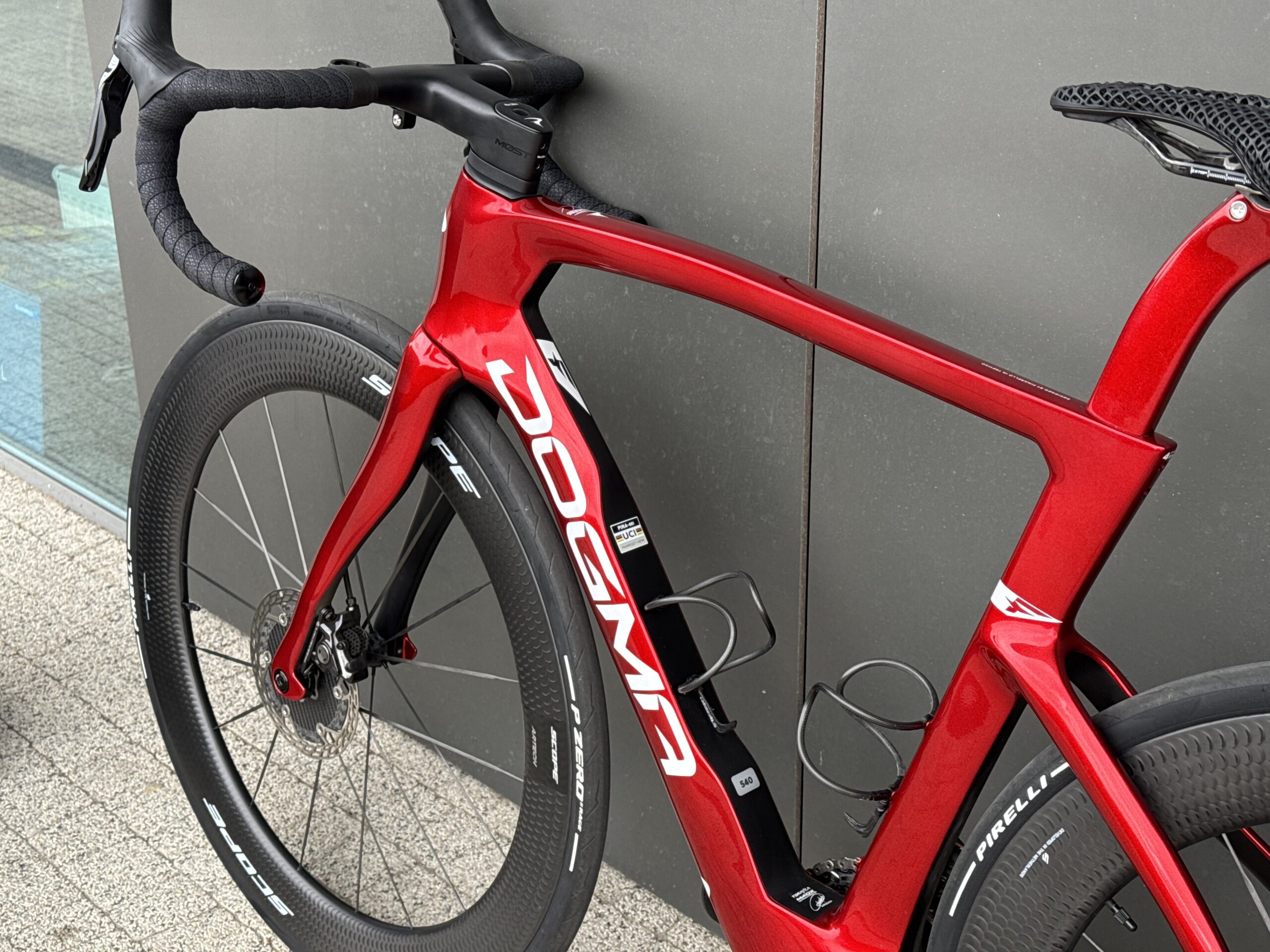 Pinarello Dogma F Starry Red 540 | Custom Test Bike - obrazek 12