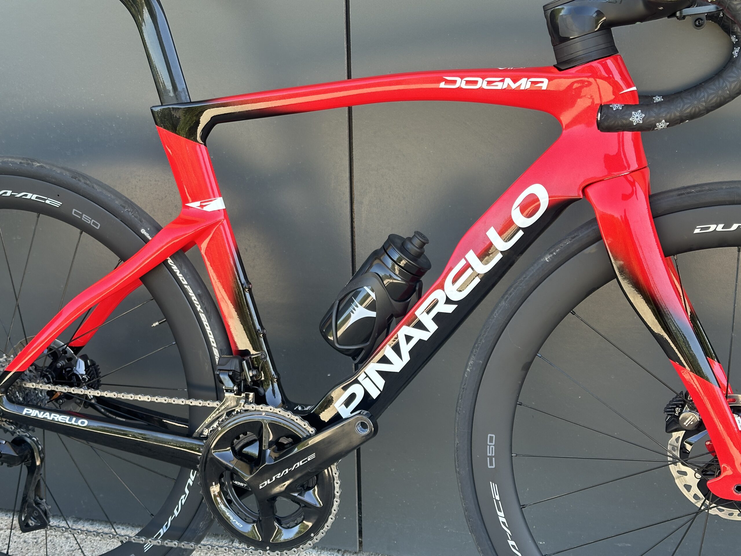 PINARELLO DOGMA F SONIC RED 54CM SHIMANO DURA-ACE - obrazek 3