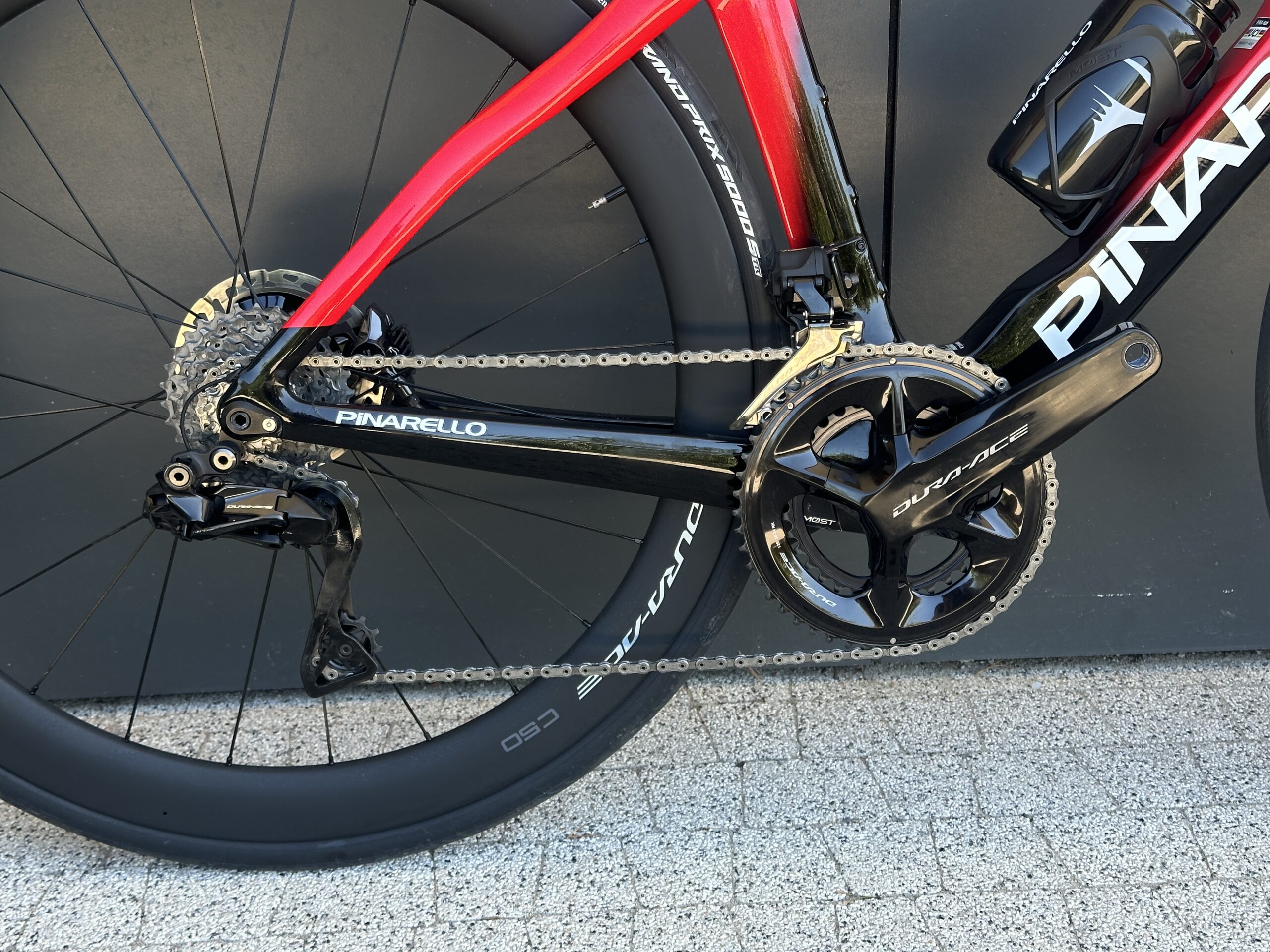 PINARELLO DOGMA F SONIC RED 54CM SHIMANO DURA-ACE - obrazek 4