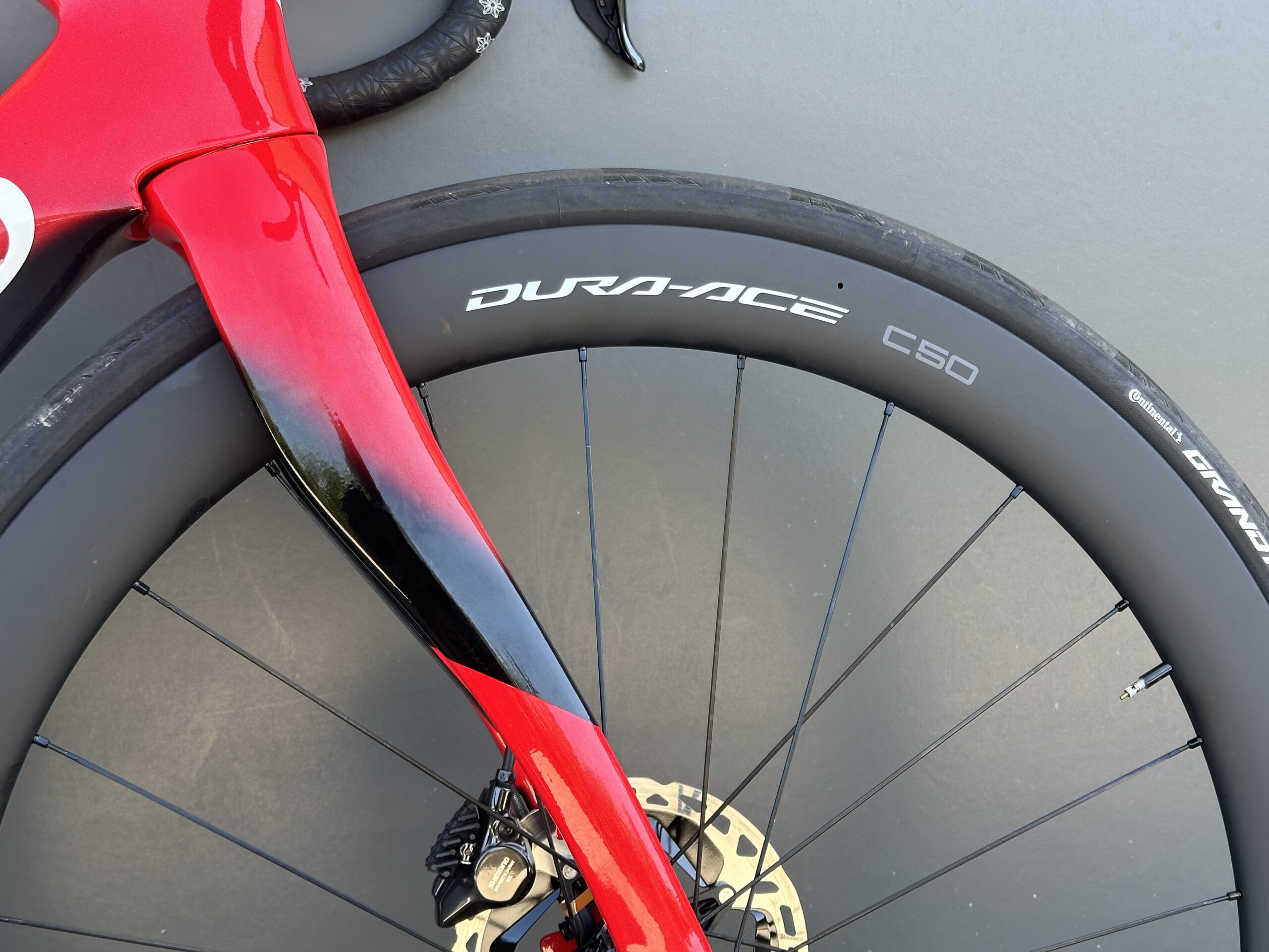 PINARELLO DOGMA F SONIC RED 54CM SHIMANO DURA-ACE - obrazek 5