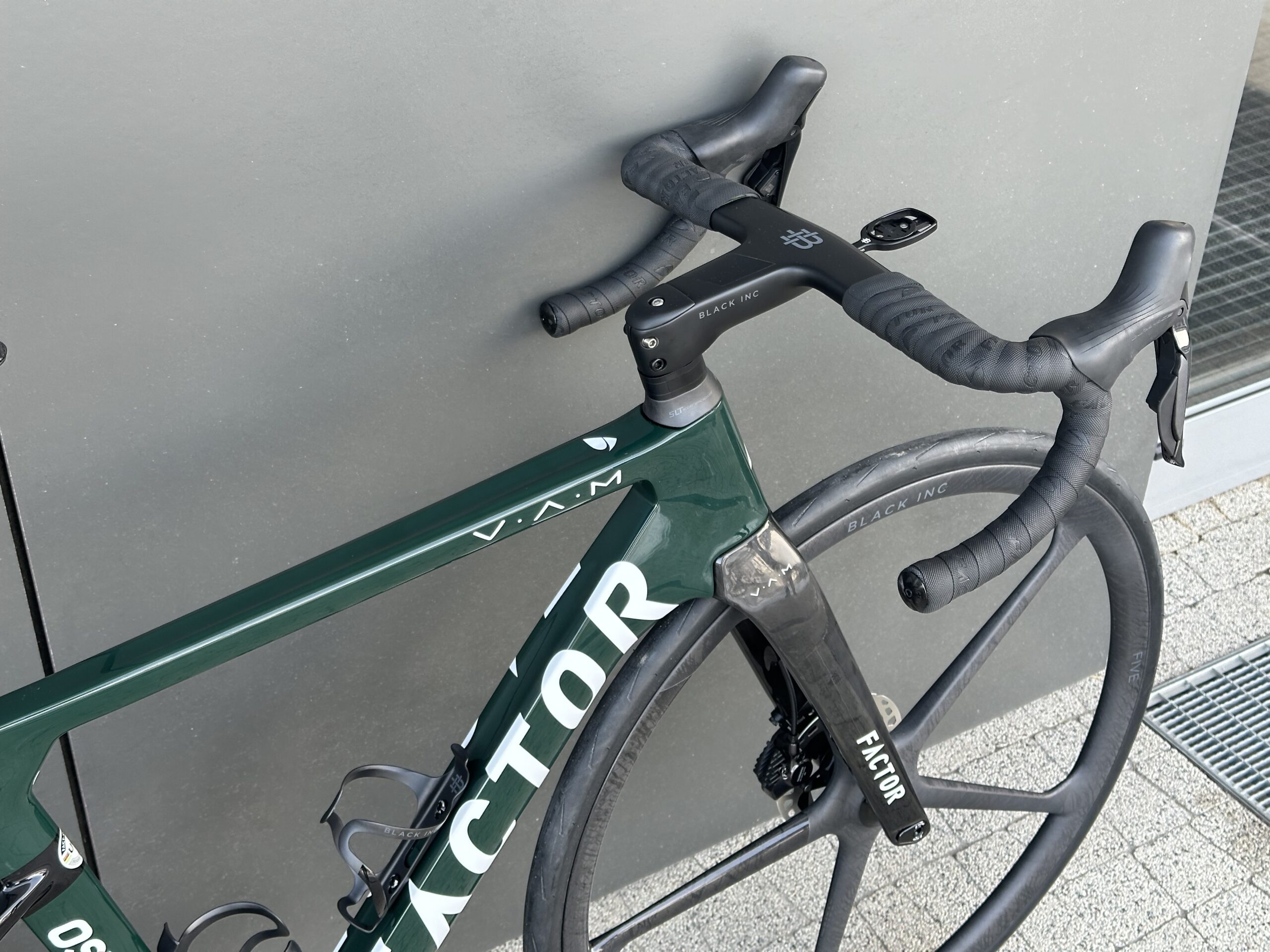 FACTOR OSTRO V.A.M RACING GREEN 52 BLACK INC FIVE DURA ACE DI2 - obrazek 4