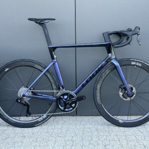 Bike Look 2024 795 Blade RS Thunder Blue Black Satin, Dura Ace Di2 Corima 47 WS EVO ROZ. L