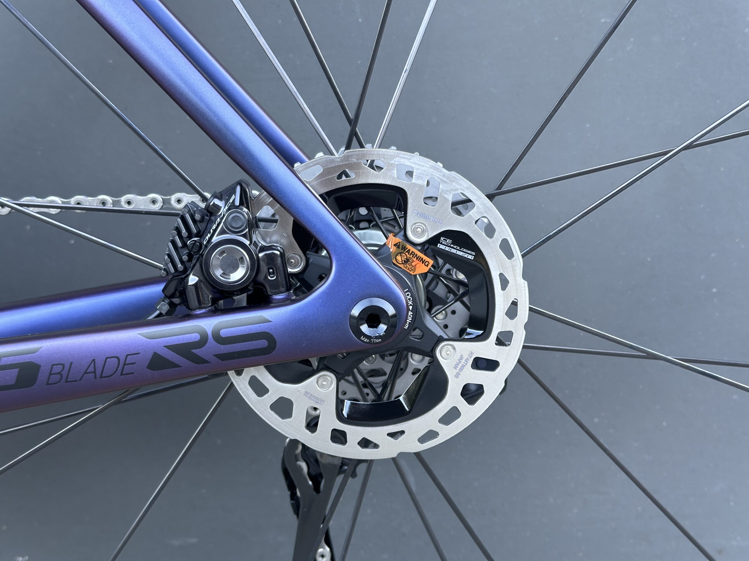 Bike Look 2024 795 Blade RS Thunder Blue Black Satin, Dura Ace Di2 Corima 47 WS EVO ROZ. L - obrazek 6