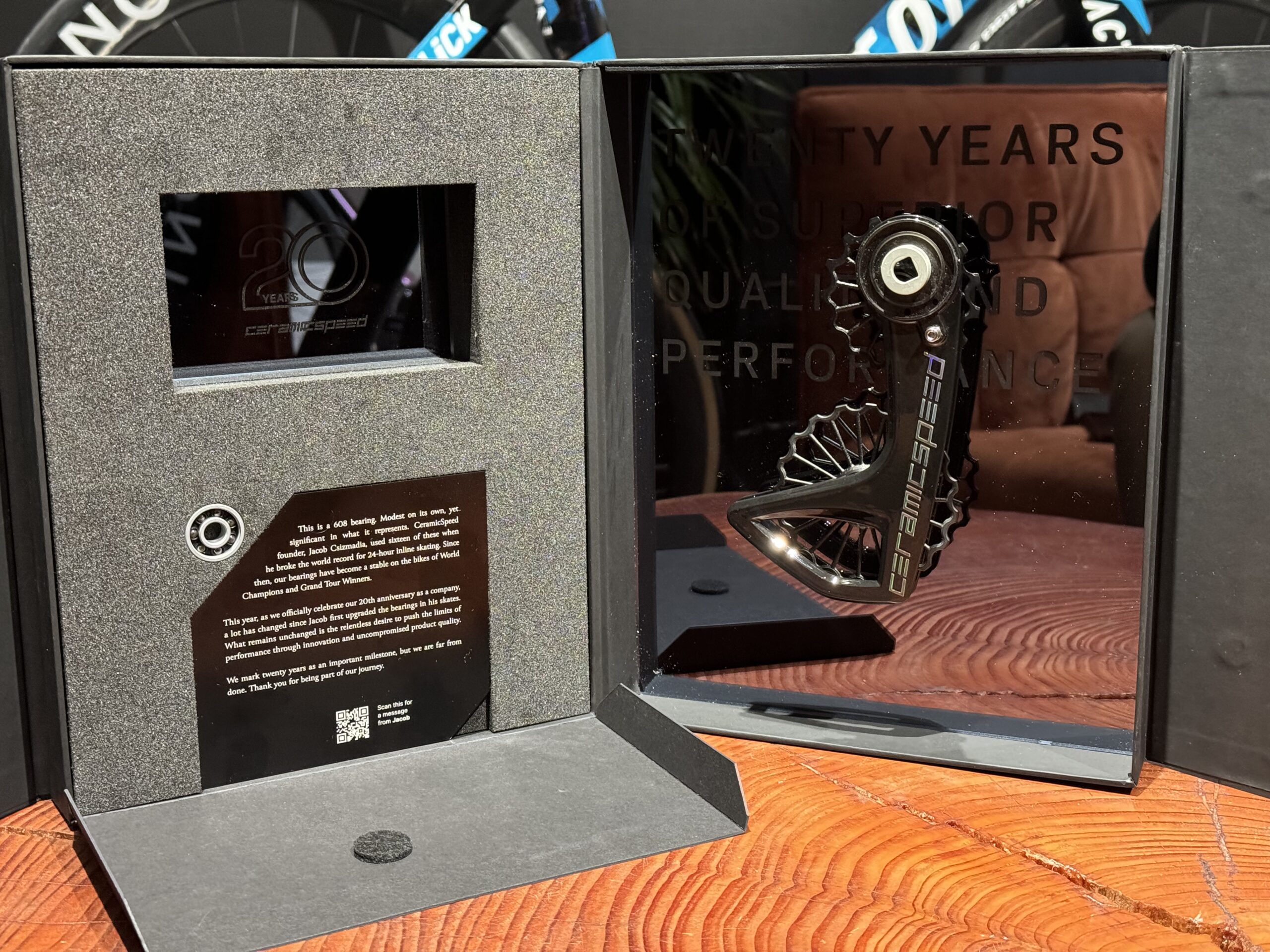 CeramicSpeed OSPW RS - 20th Anniversary Edition - 3D Titan Wozek