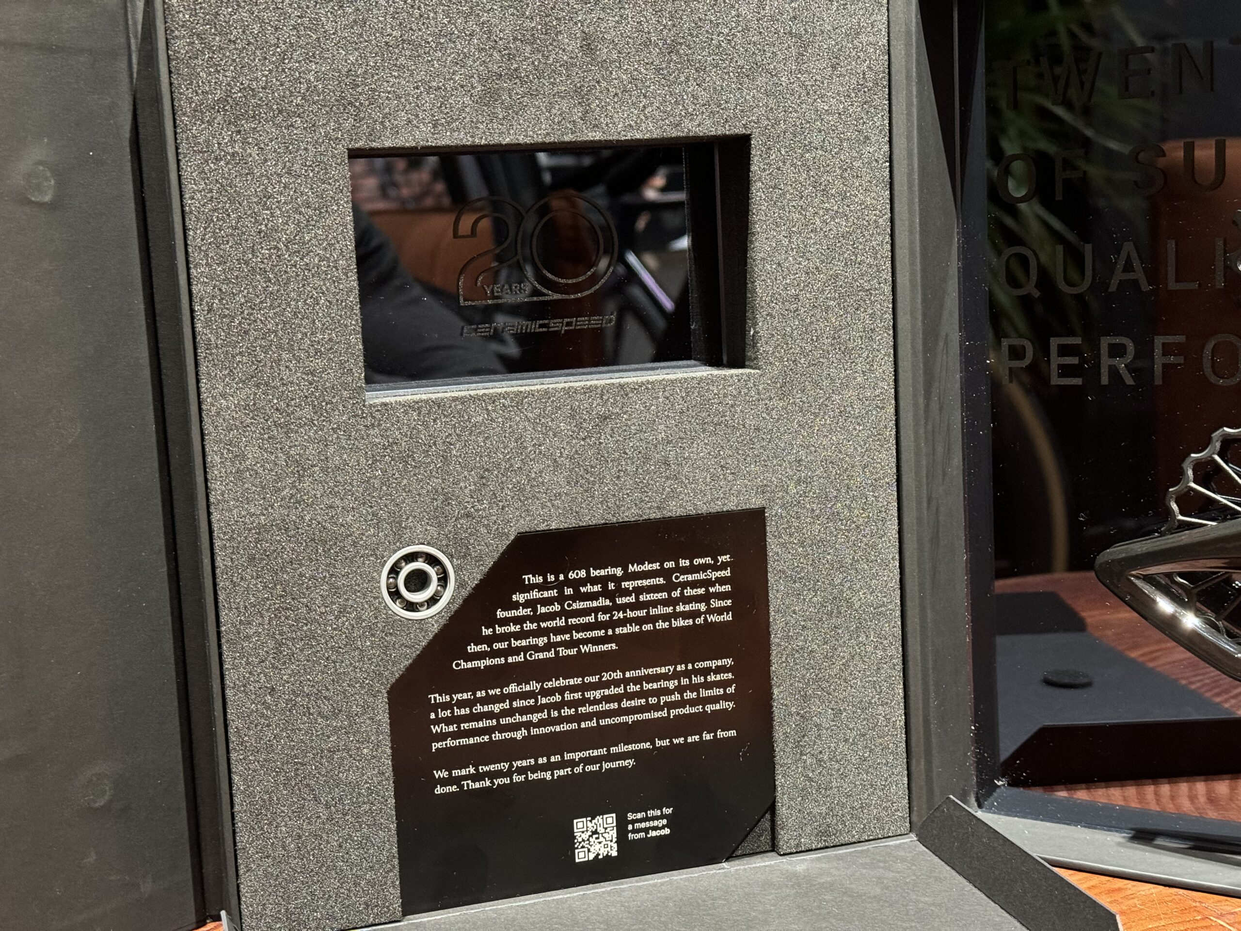 CeramicSpeed OSPW RS - 20th Anniversary Edition - 3D Titan Wozek - obrazek 4