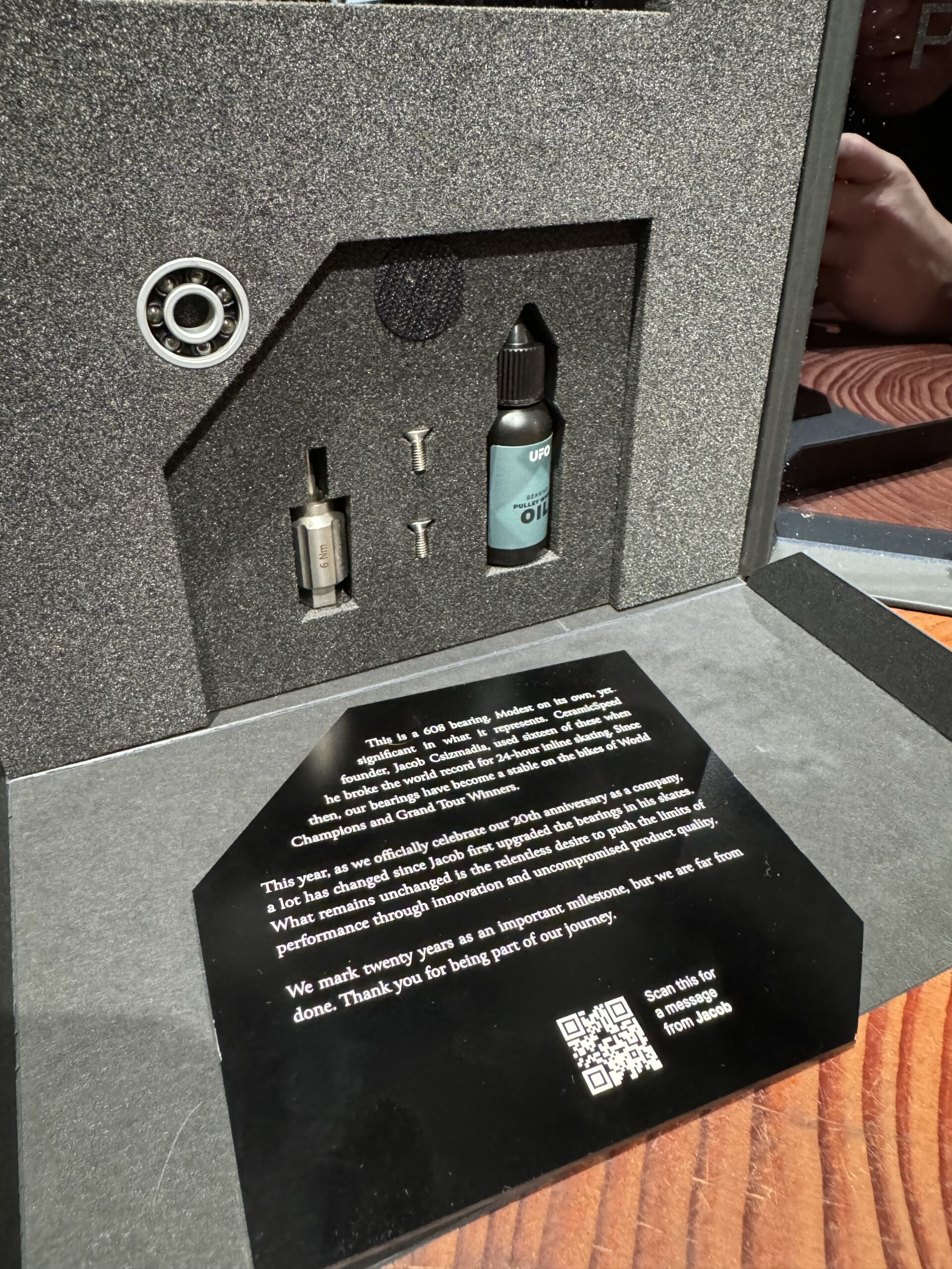 CeramicSpeed OSPW RS - 20th Anniversary Edition - 3D Titan Wozek - obrazek 6