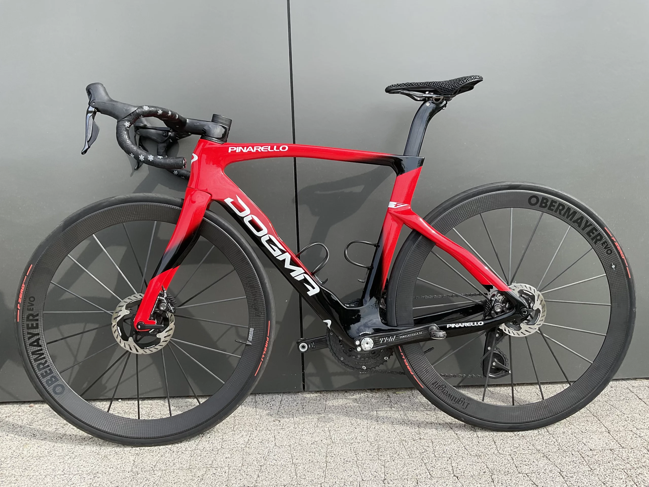 Pinarello Dogma F | Lightweight Obermayer | THM Clavicula | Dura Ace Di2 Disc | 54 M Sonic Red - obrazek 10