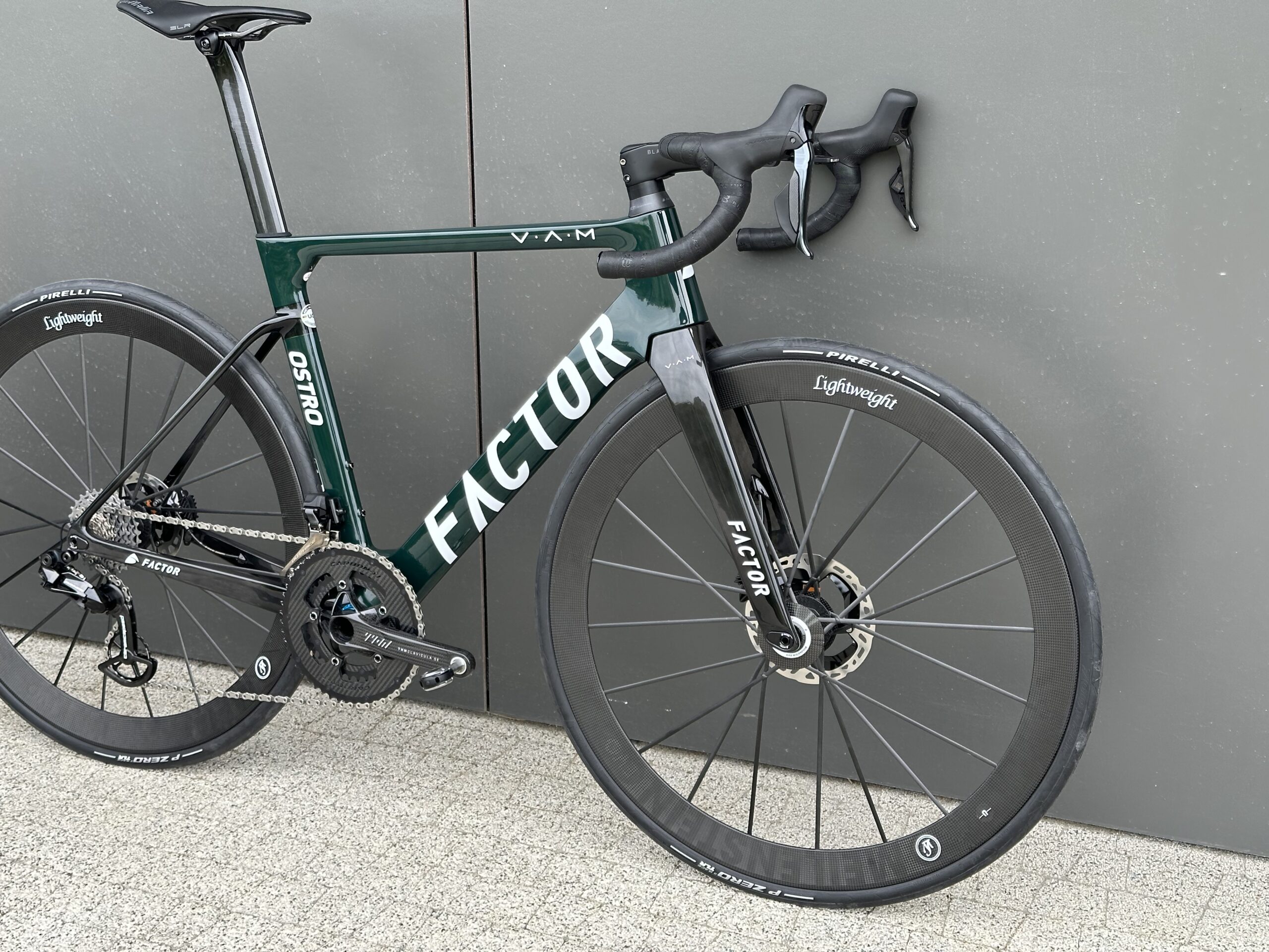 Factor Ostro VAM Racing Green Lightweight Dura Ace THM - obrazek 5