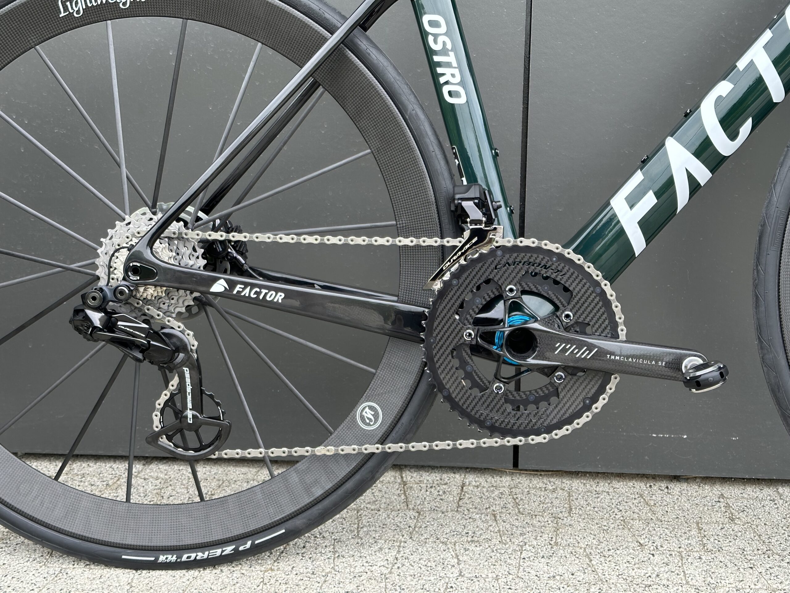 Factor Ostro VAM Racing Green Lightweight Dura Ace THM - obrazek 4