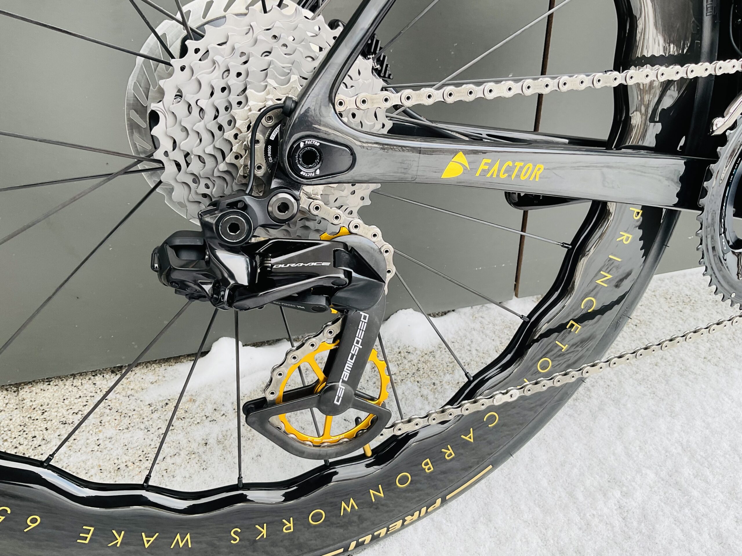 FACTOR OSTRO V.A.M GOLD PRINCETON CARBONWORKS DURA ACE - obrazek 8