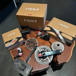 Sram Red AXS E1 | 2x12 Groupset | Powermeter Quarq