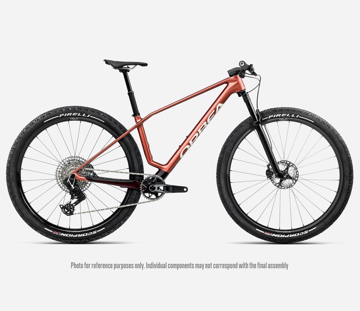 Orbea Alma M-TEAM AXS 2026 Mars Red - Burgundy Red
