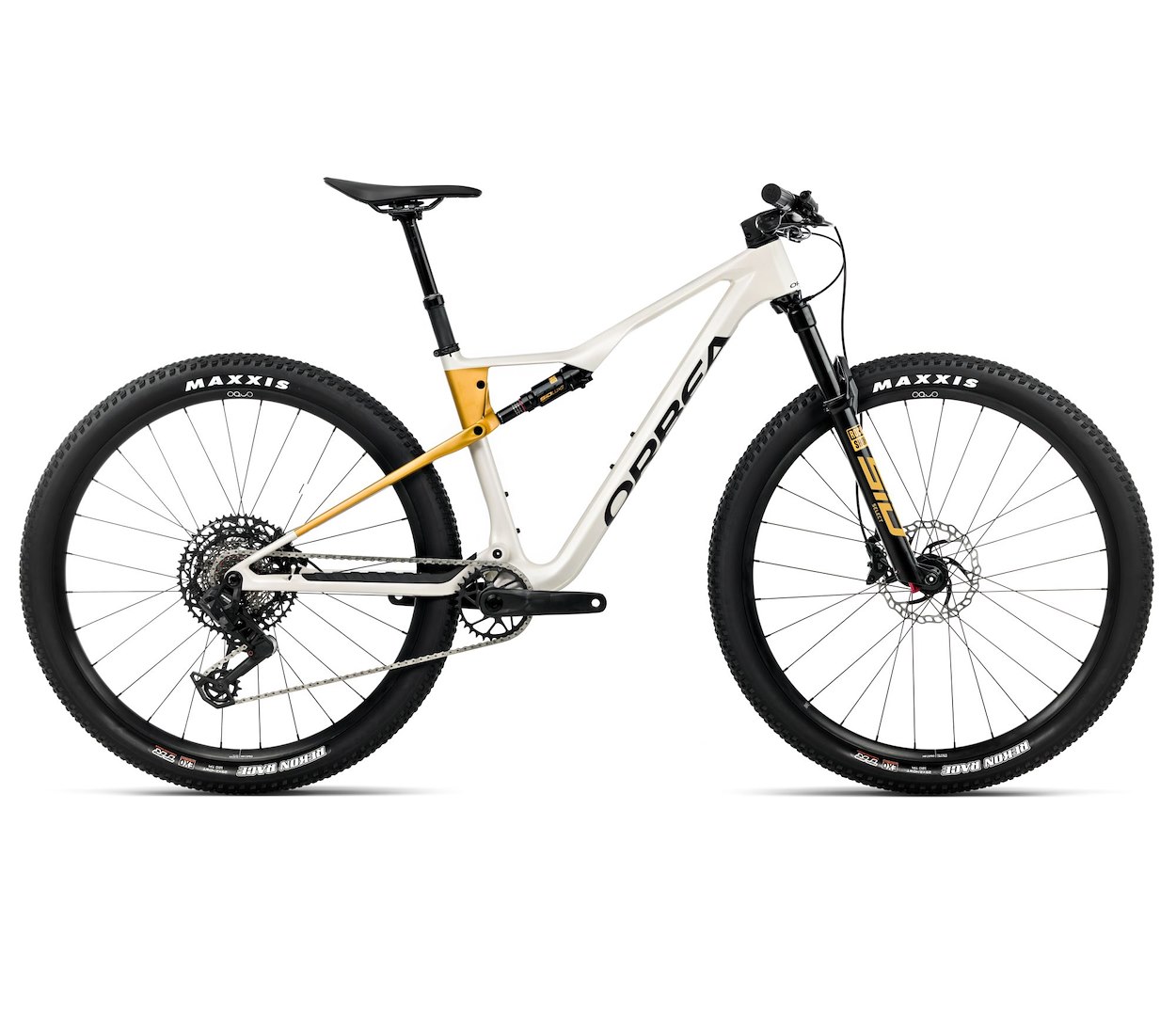 Orbea Oiz M21 2026 White-Yellow