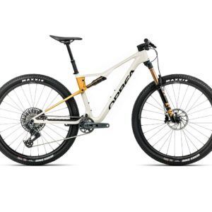Orbea Oiz M10 AXS 2026 White-Yellow