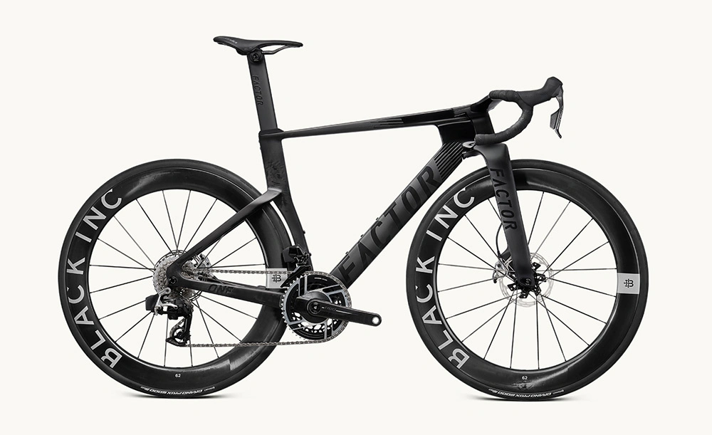 Factor ONE Onyx Black roz. 56 Sram Force AXS Black INC 48//58