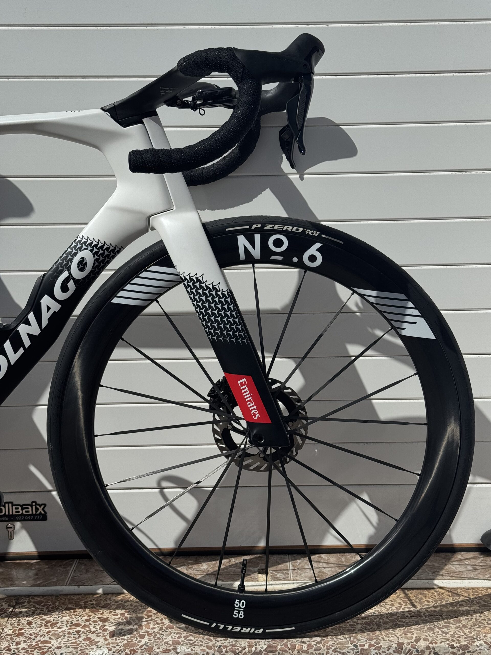 Koła No.6 Carbon 50/58 Disc 1280g Aero