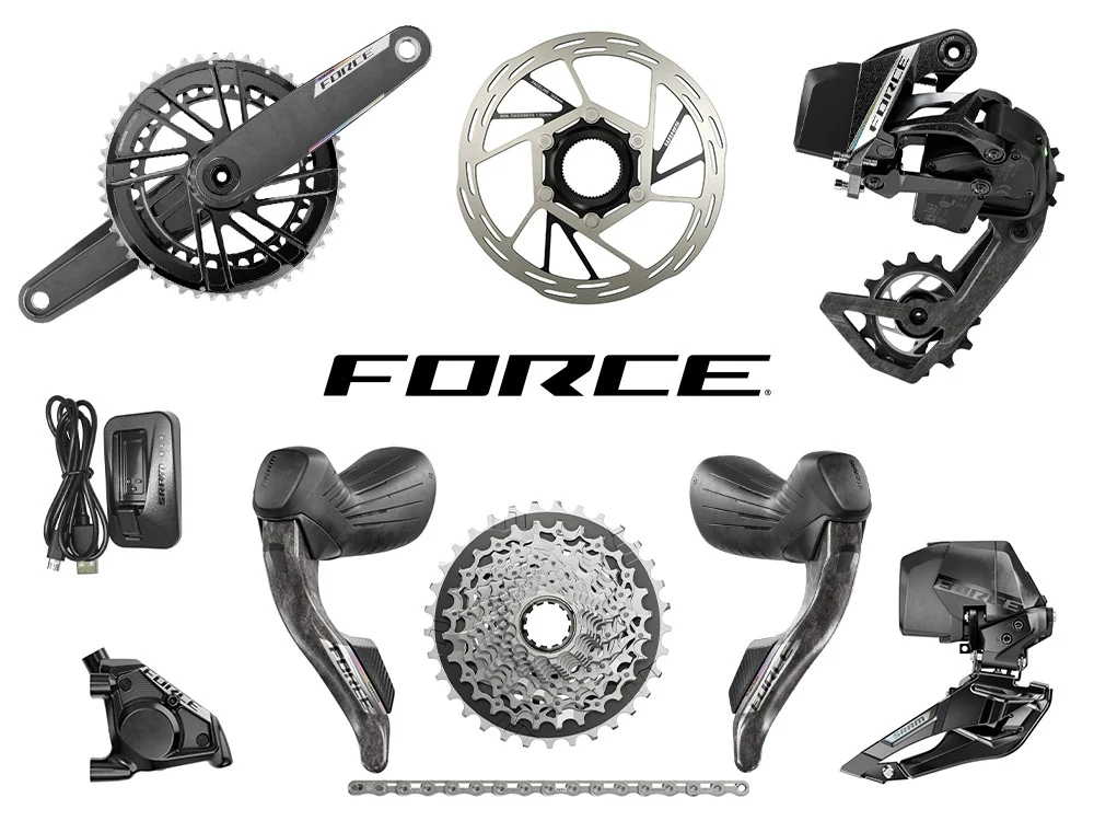 SRAM Force AXS  E1 Road 2x12