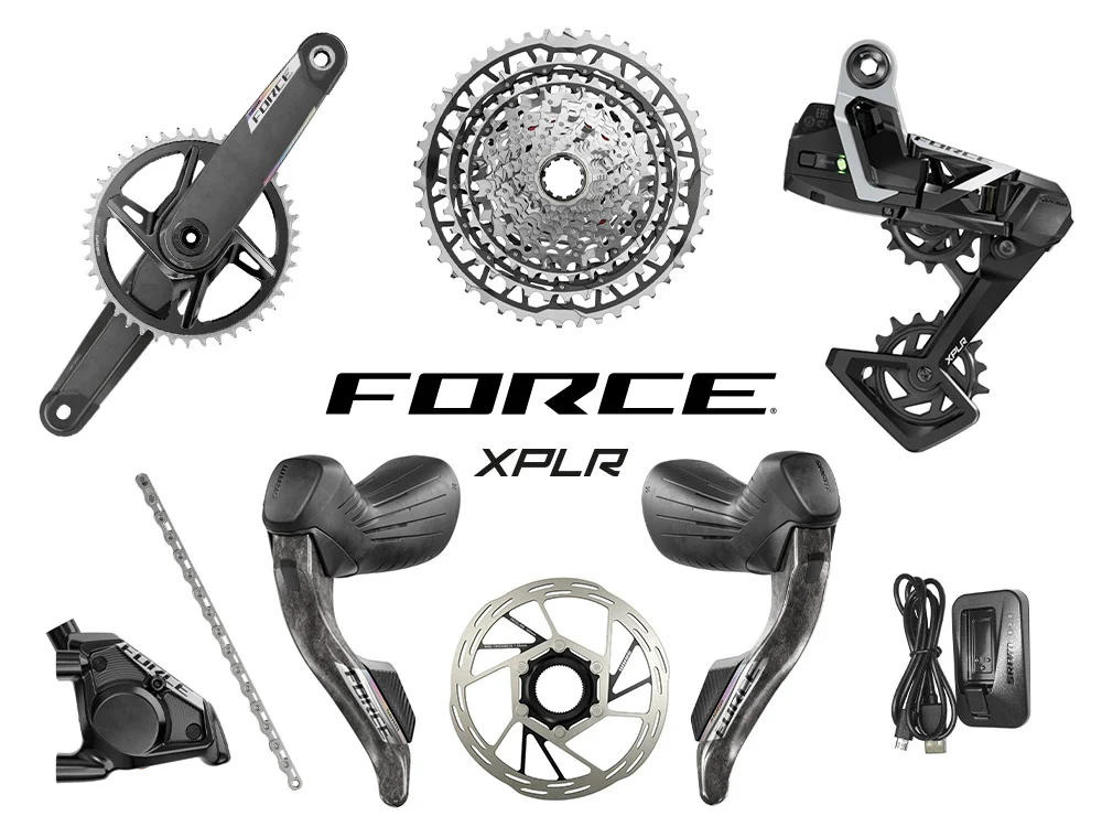 SRAM Force XPLR AXS  E1 Gravel 1x13
