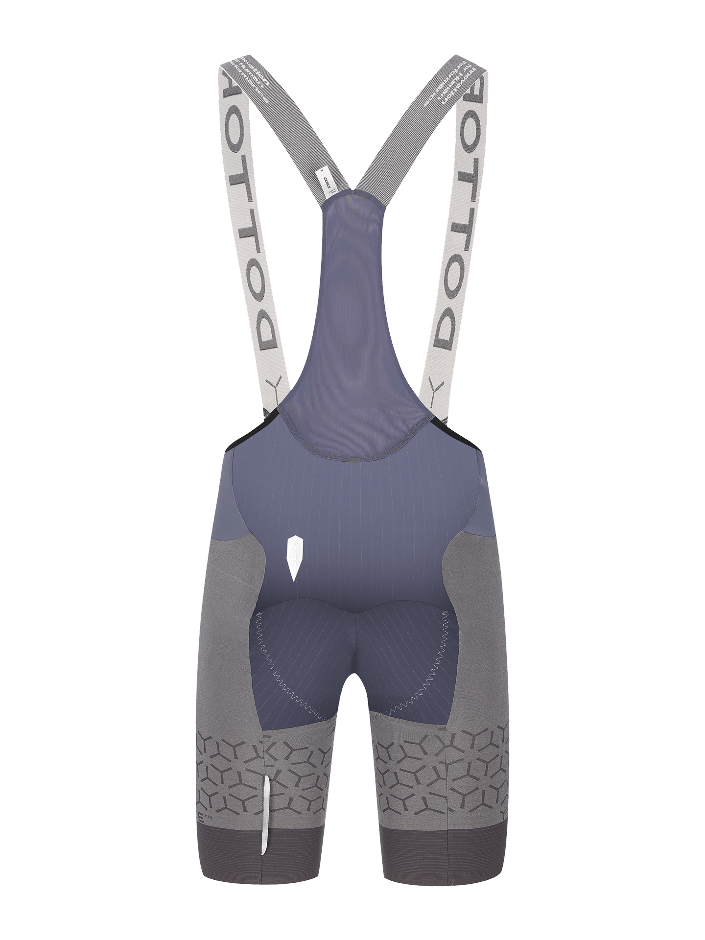 Q36.5 Dottore PRO Bib Shorts - TARMAC GREY - obrazek 3