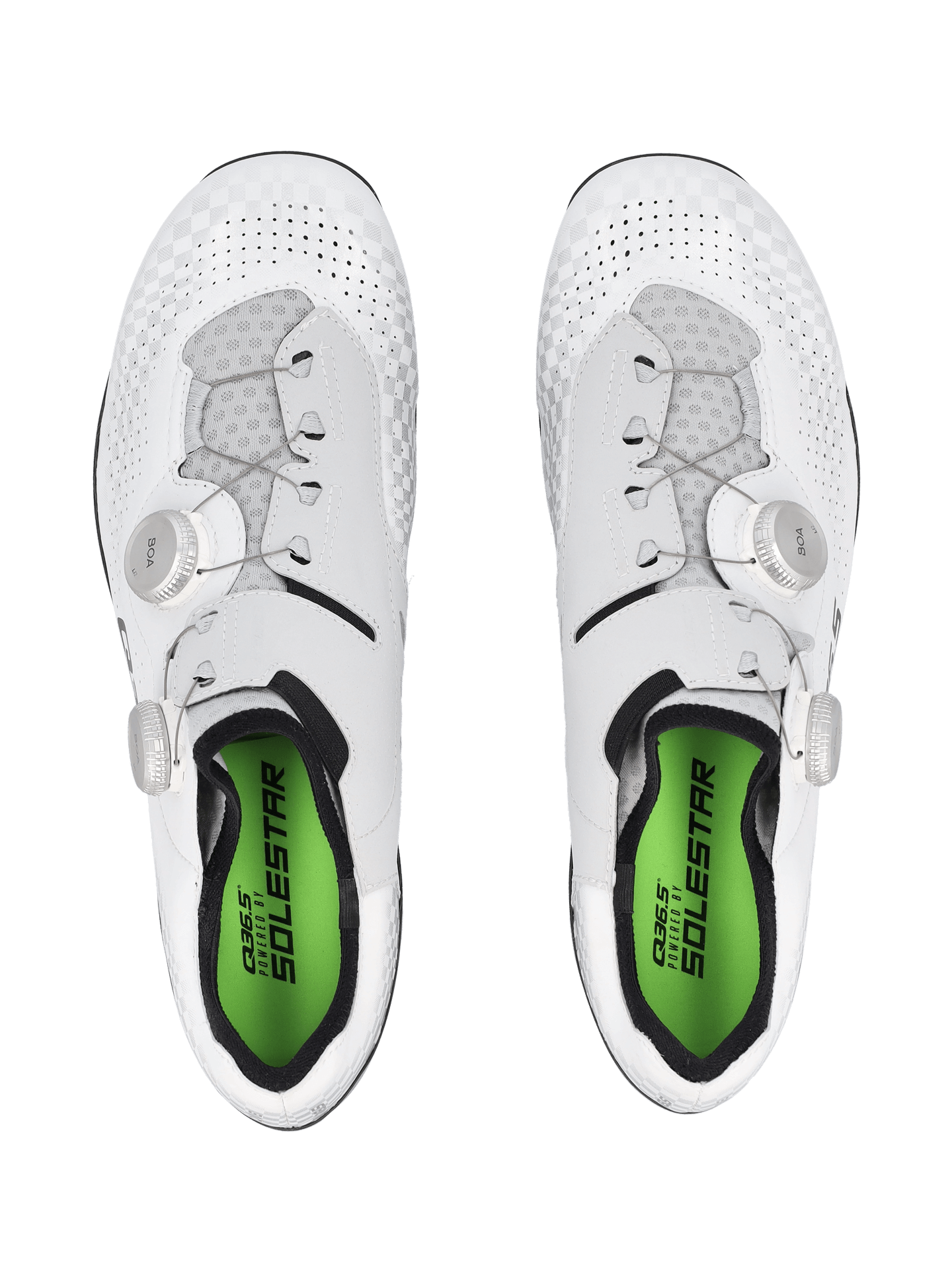 Q36.5 Unique Pro 4.0 – wyścigowe buty kolarskie nowej generacji - CHECK WHITE - obrazek 4