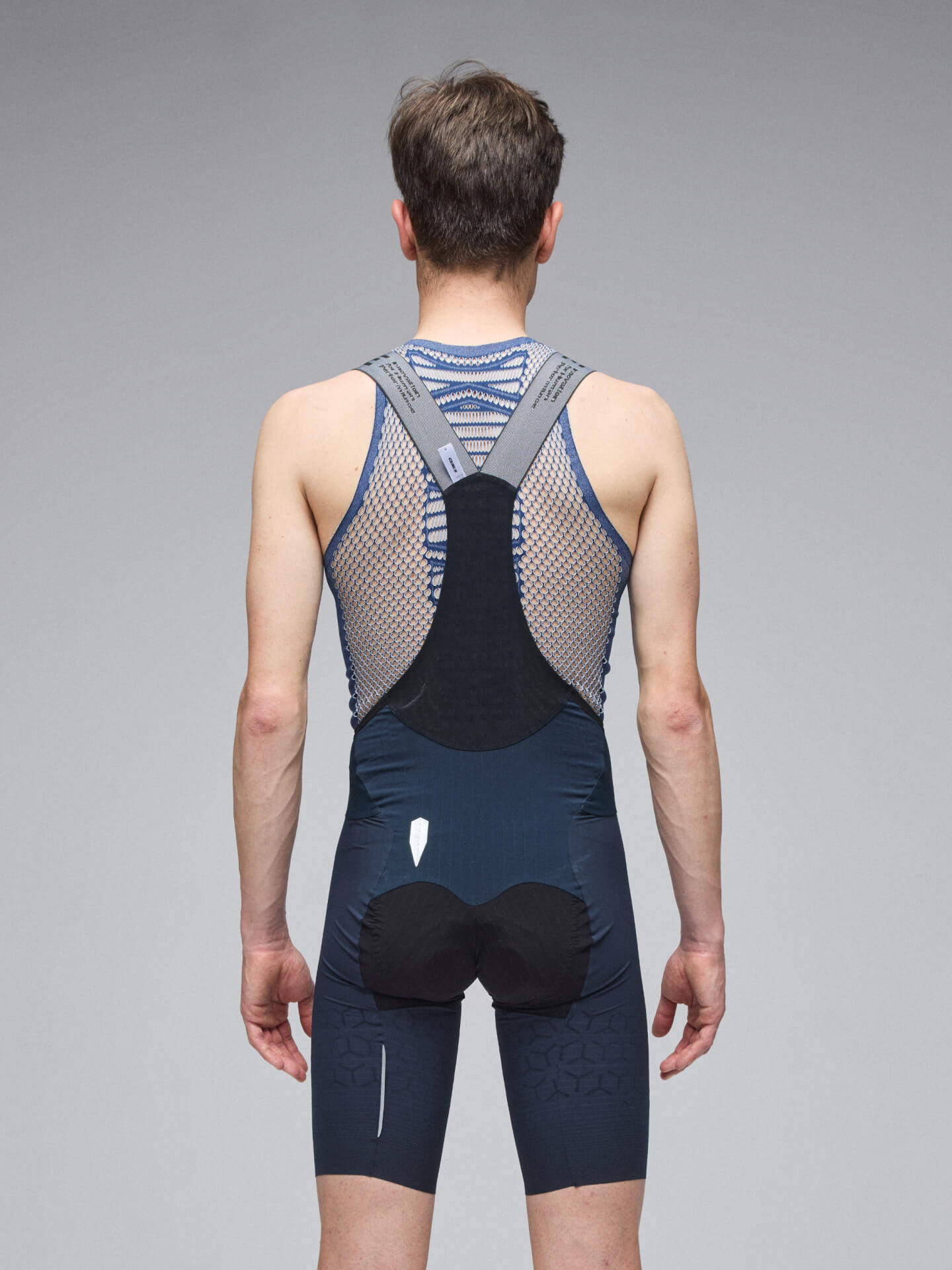 Q36.5 Dottore PRO Bib Shorts - Nautica Blue - obrazek 4