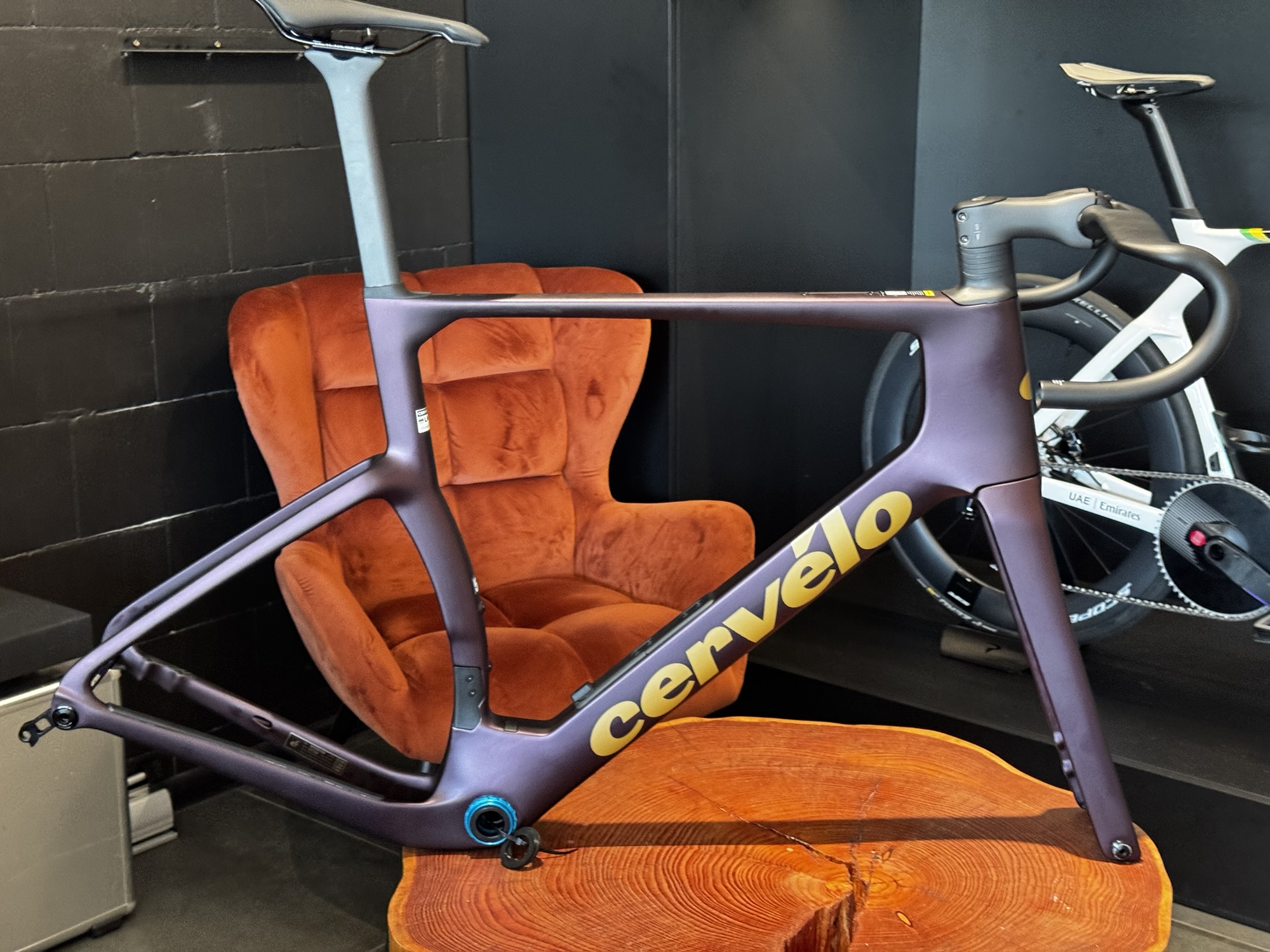 Cervélo Áspero-5 Black Currant – Frameset, rozmiar 58