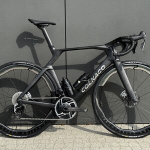 Colnago Y1-RS Dark Series - Raw Carbon - Sram Red - Princeton CarbonWorks Peak Chrome
